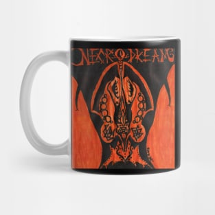 necrodream : Enormous Orange Brain  (E.O.B.) Mug